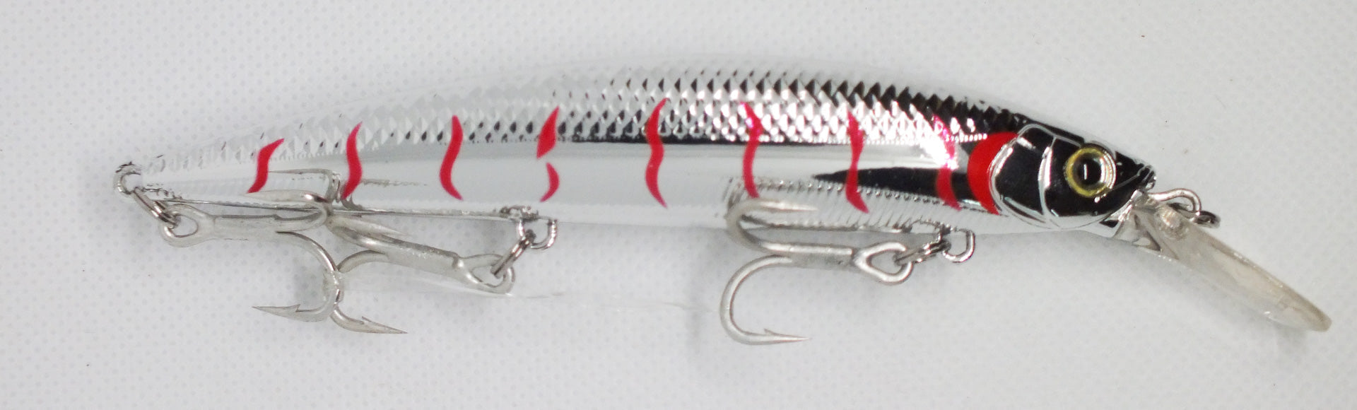 FJORD SILVER TIGER SINKING MINNOW 110MM 37G