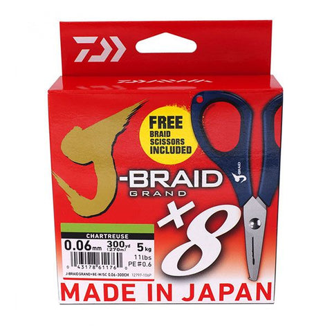 DAIWA J-BRAID X8 GRAND